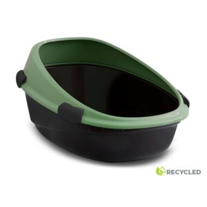 Litter tray Pin Up Maxi ECO - 66cm x 49cm x 34cm, Green