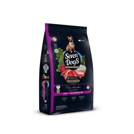 SD2514 Seven Dogs Dog Food For Adult - Small And Mini Breeds-Lamb & Rice 1kg - Image 1