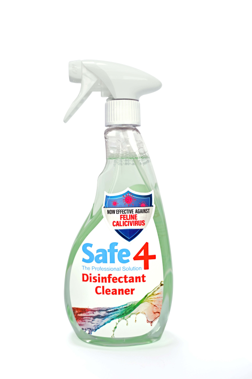 SFB-RTU-G Safe4 Disinfectant Pre-diluted spray 1:10 dilution, - Apple Scent, Enhanced Formula, 500 ml - Image 1