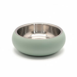 Double Wall Bowl Belly with Non-Slip Base 1240 ml - Jungle Green