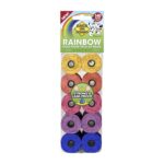 Bags On Board Rainbow Dog Poop Bags – 140 Bags