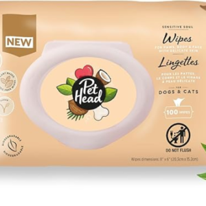 Pet Head Sensitive Soul Wipes 100/pk