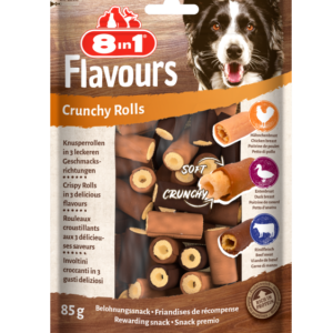 8in1 Flavours Crunchy Rolls 85 g