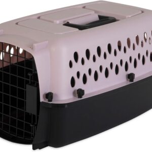 PETMATE VARI KENNEL FASHION 19" UP TO 10LBS ~ PEARL BREEZE & BLACK - 19" x 12.3" x 10.8" (48.2 x 31.2 x 27.4 cm) (IATA APPROVED)