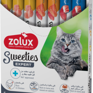 Sweeties Creamy Stick for Cats, Mixed of Chicken, Salmon & Crab 7 pcs/box