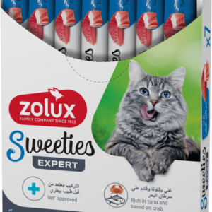 Sweeties Creamy Stick for Cats, Tuna Crab, 7 pcs/box
