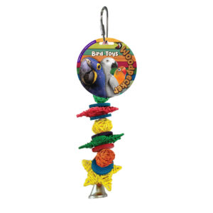 Woodpecker Bird Toy Starry Bell 29*6.5 Cm