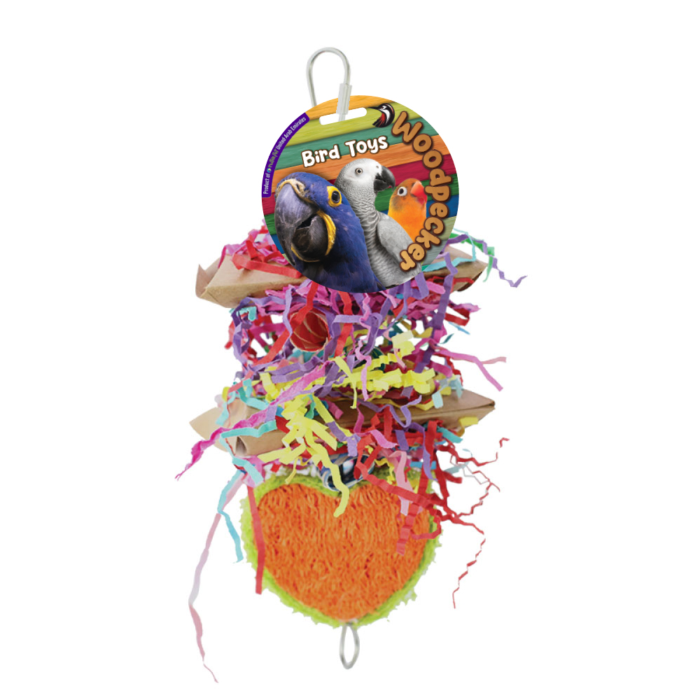 main-30.jpg Woodpecker Bird Toy Heart Confetti 23*10 Cm - Image 1