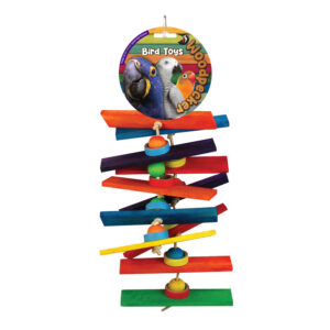 Woodpecker Bird Toy Flat Sticks 42*16 Cm