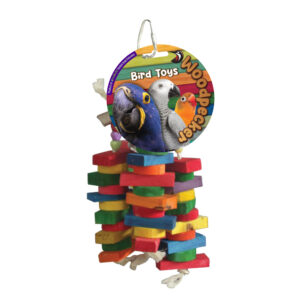 Woodpecker Bird Toy Thick Blocks 30*20*20 Cm