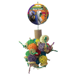 Woodpecker Bird Toy Hanging Garden 30*25 Cm