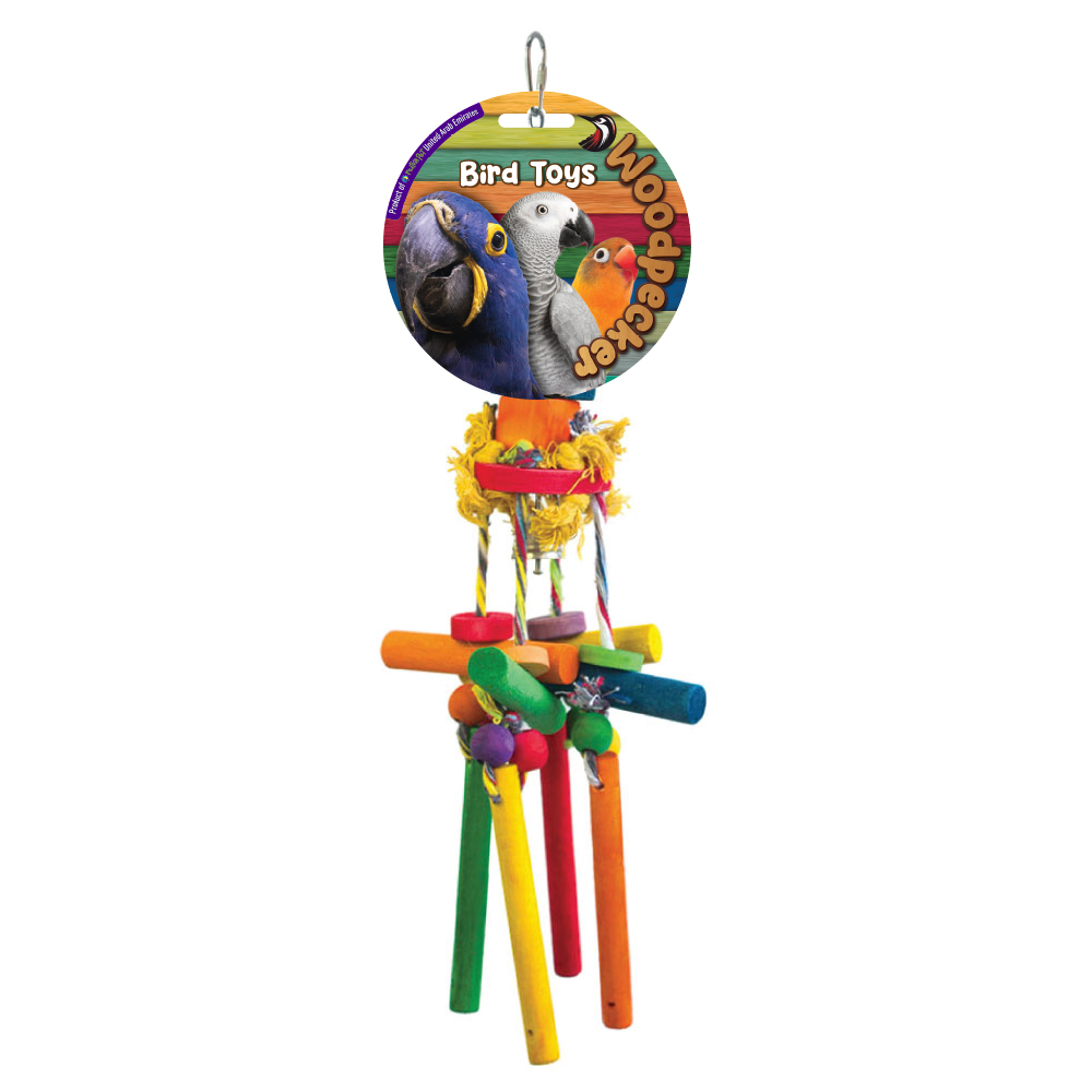 main-46.jpg Woodpecker Bird Toy The Bungee 42*10 Cm - Image 1