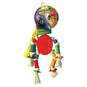 Woodpecker Bird Toy Smily Cane 30*27 Cm