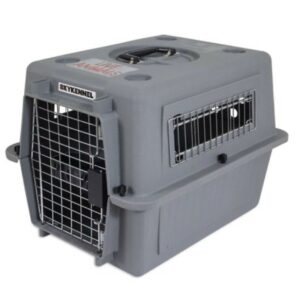 PETMATE SKY KENNEL 32" 30-50lbs ~ GRAY (IATA APPROVED)