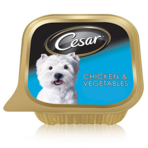 Cesar Chicken and Vegetables Wet Dog Food - 100G