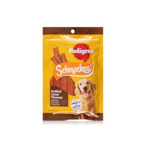 Pedigree Schmackos Stix Grilled Liver Dog Treats - 70G