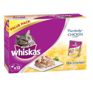 Whiskas Purrfectly Chicken EntrÃ©e in Gravy - 12X85G