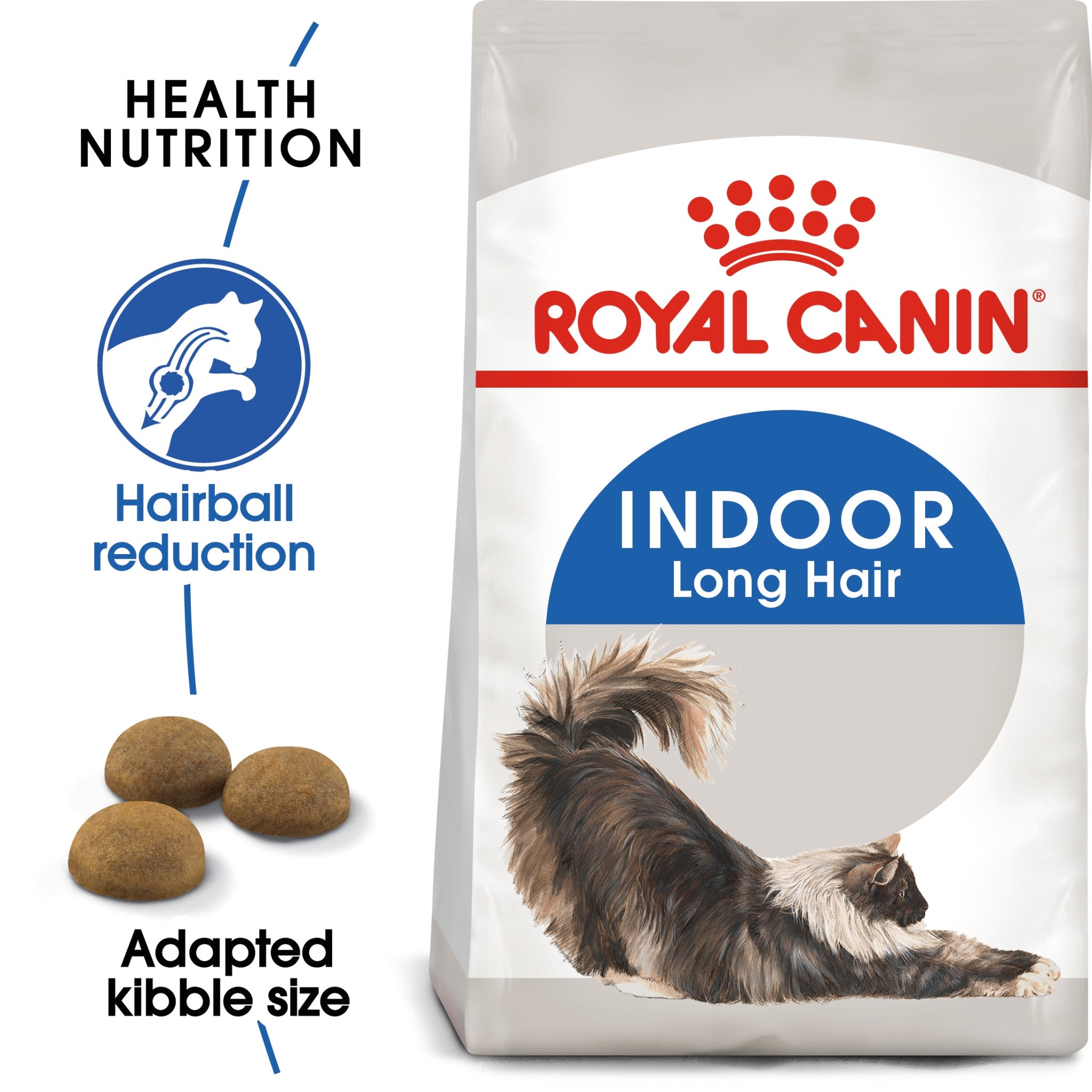 25858.jpg Feline Health Nutrition Indoor Long Hair 2 kg - Image 1