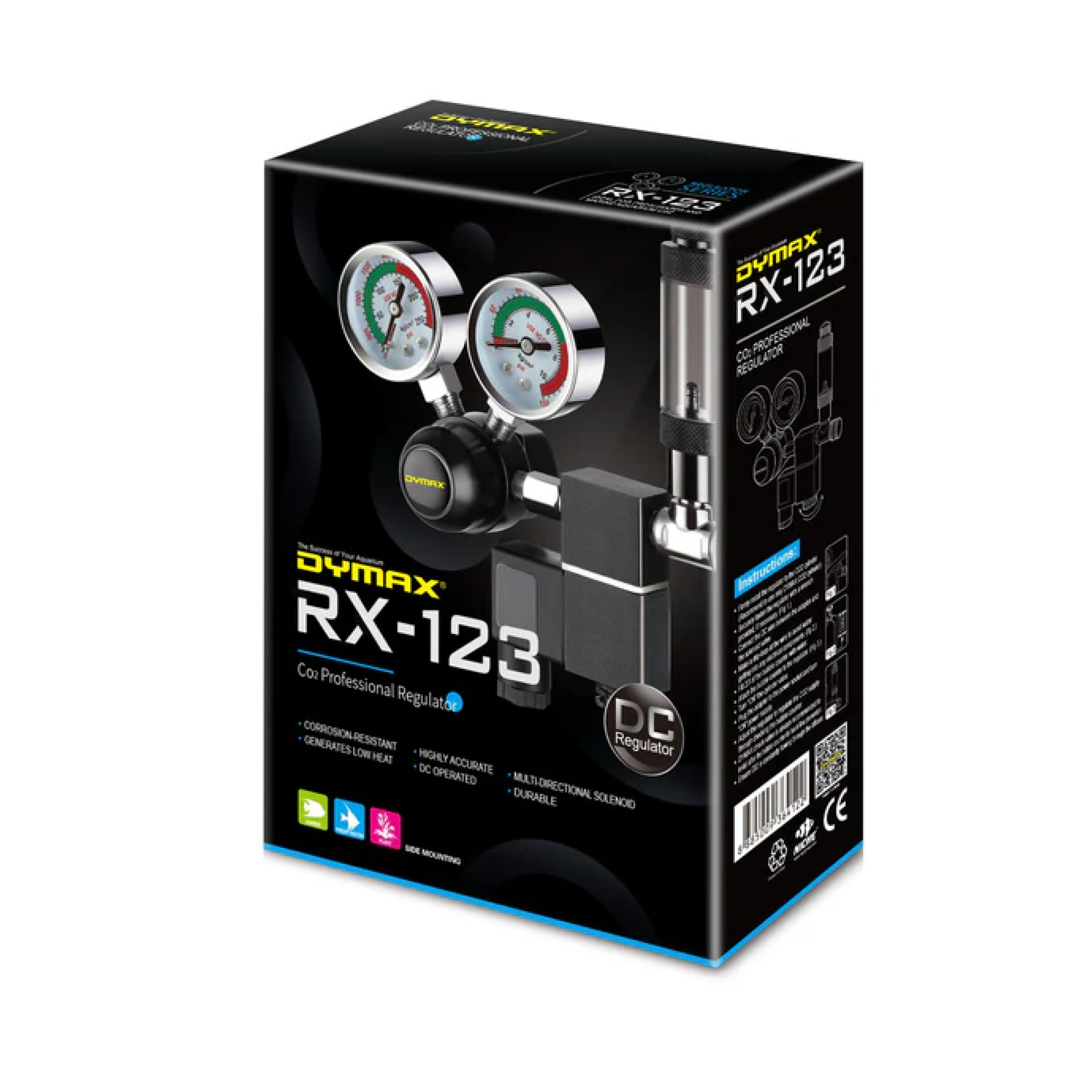 48922.png Dymax CO2 Professional Regulator RX-123 - Image 1