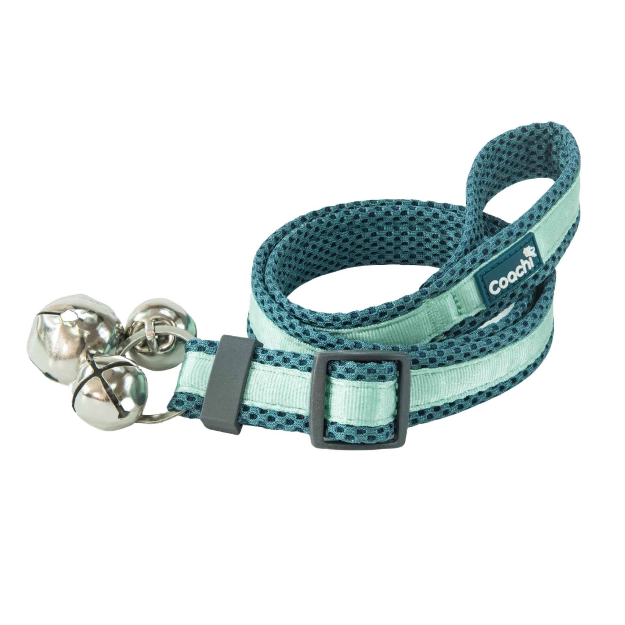 49009.png Coachi Puppy & Mini Toilet Bells Teal & Mint - Image 1