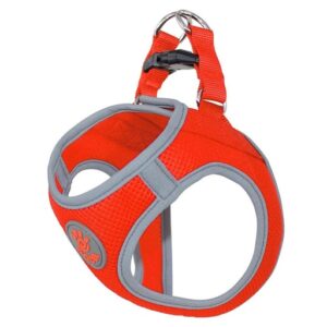 DOCO® Athletica QUICK FIT Reflective Harness XXX.Small-24-28cm / 0.5-0.9kg-Safety Orange