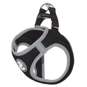 DOCO® Athletica QUICK FIT Reflective Harness XXX.Small-24-28cm / 0.5-0.9kg-Black