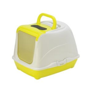 Moderna Flip Cat-Litter Jumbo-57.8 x 43.9 x 41.5 cm- Yellow