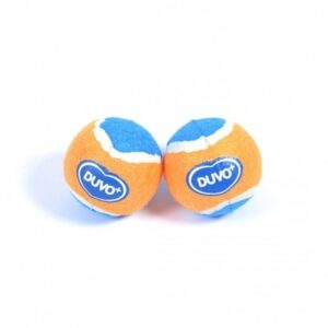 Duvo Tennisball Orange/Blue M - 2pcs - Ø6CM[Diameter - Ø6cm]