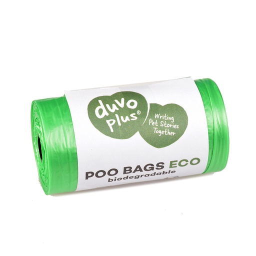 AL-15.jpg Duvo+ Poo Bags Eco Biodegradable 20St - Display Green - Image 1