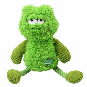 Duvo+ Plush Frog Silly 16x30x7cm Green