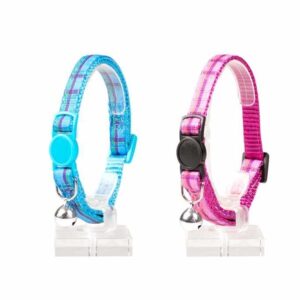 Duvo+ Cat Collar Tartan Nylon Mixed Colors 20-30cm / 10Mm