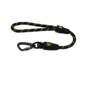 DOCO Reflective Traffic Rope Leash - Click & Lock Snap - 20 inch (Large)-DCROPE5020[Color - Lemon]
