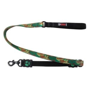DOCOLOCO Shock Absorbing BUNGEE Leash 4ft (DCLB1148)[Texture - Camouflage, Size - L]