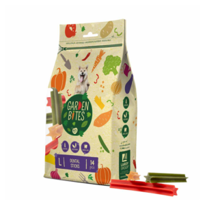 Duvo Garden Bites Dental Sticks Large – 16cm – 14pcs – 420g