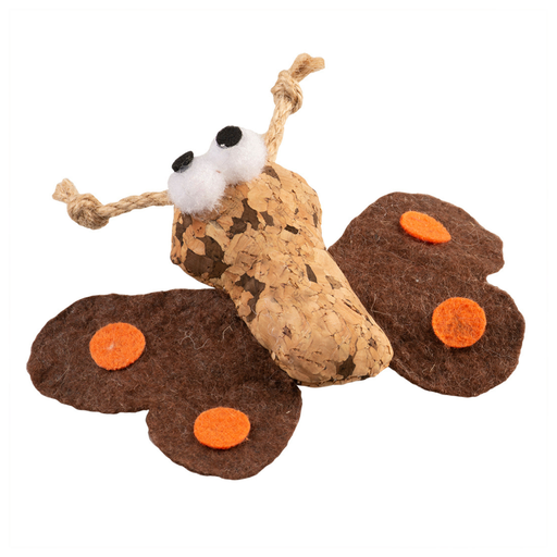 AL-23.png Duvo+ Cork Butterfly 10X12X3Cm Brown - Image 1
