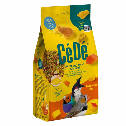 AL-232.png CeDe Egg Food Moist Allround Tropical Fruit 200g - Image 1