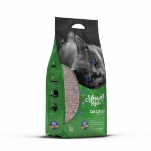Meow Mates Bentonite Cat Litter - Apple Scent 16L/10kg