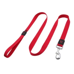 DOCOSignature Nylon Leash - 4ft-1.0 x 120cm(XS)-Red