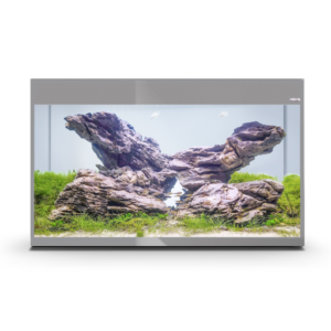 Aquael Aquarium Set Glossy ST Day & Night-Grey-100 x 40 x 63cm [215Litres]