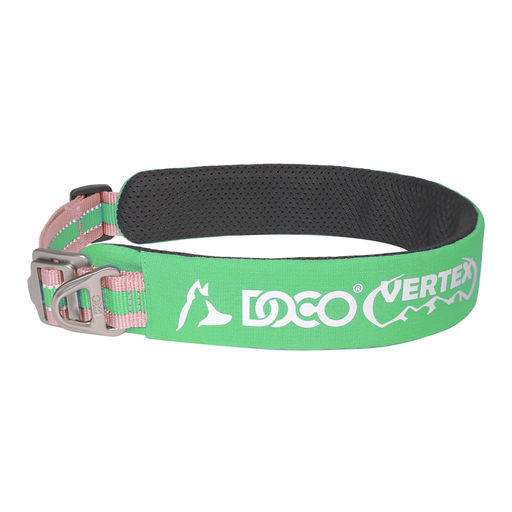 AL-420.png DOCO® VERTEX Reflective Ultralight Mesh Collar For Dogs-2.0 x 35-45cm-Salt Lake - Image 1