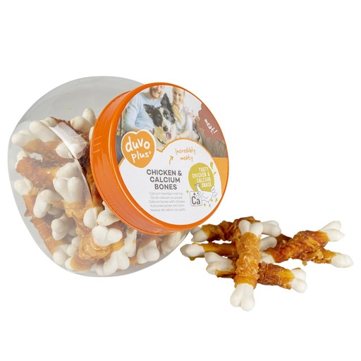 AL-55.jpg Duvo+ Meat! Chicken & Calcium Bones 500g - Image 1