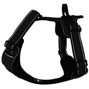 Doco Vertex Front Range Harness - 3m Reflective[Color - Black, Size - L]