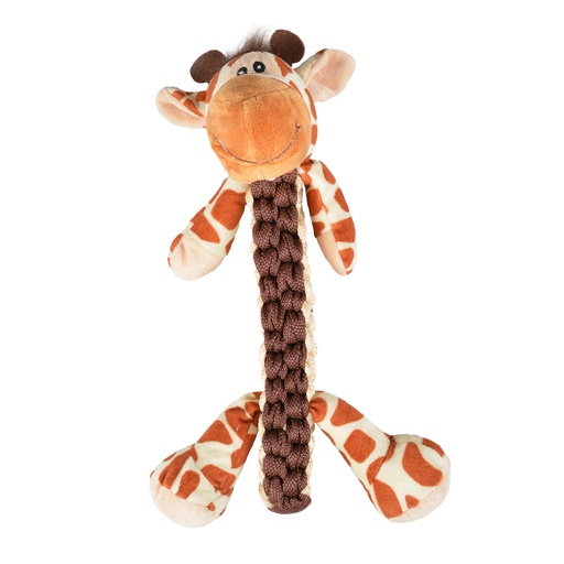 AL-89.jpg Duvo+ Zoo friends Gino Giraffe Stick Brown - Dog Toy 32x22x11.5cm - Image 1