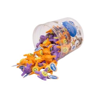 Duvo+ Plush Star Mix Purple/orange