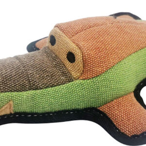 Nutrapet Alligator Dog Toy