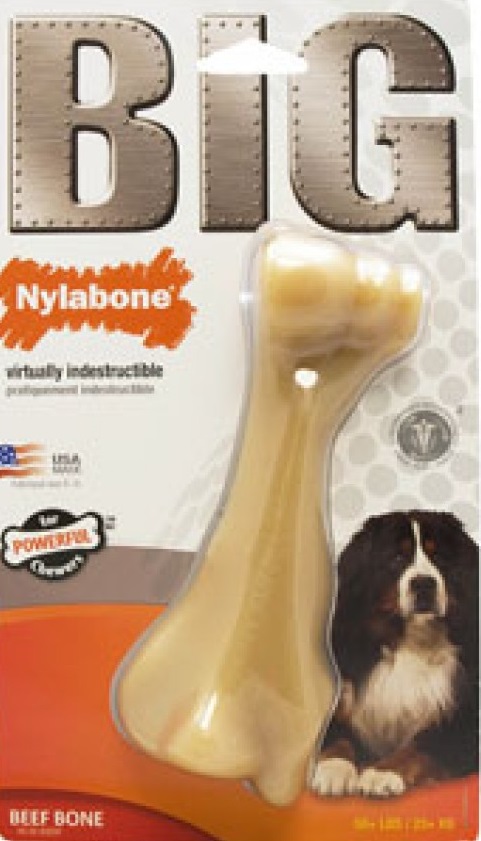 1-2-1.jpg Nylabone Durachew Big Chew Chicken Bone Original - Image 1