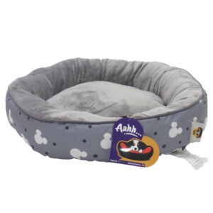 Aahha Snuggly L46 X w36 X h42Cms Flannel Grey Mr Mickey