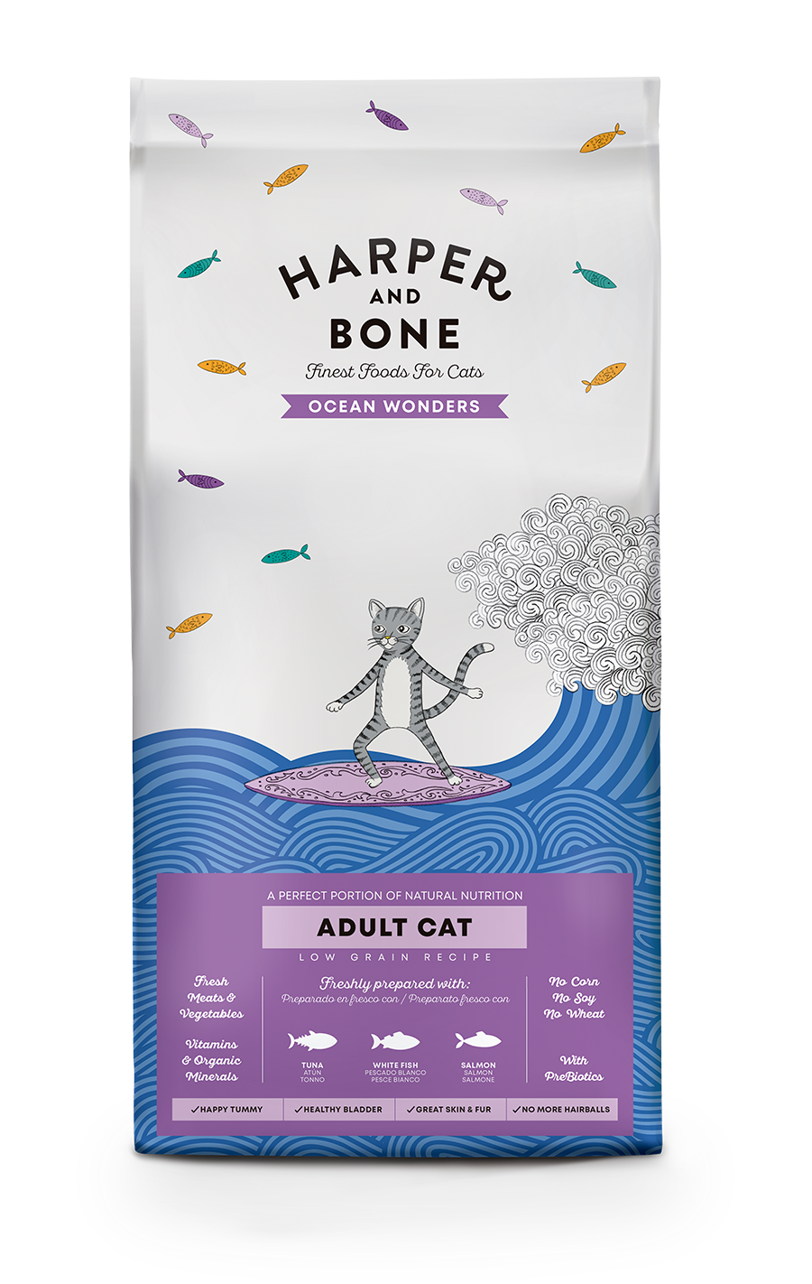 17020435601337681330.png Harper and Bone Cat Adult Ocean Wonders 2kg - Image 1