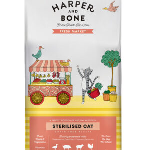 Harper and Bone Grain Free Cat Sterilised Fresh market 2kg