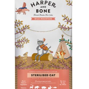 Harper and Bone Grain Free Cat Sterilised Wild Mountain 5kg